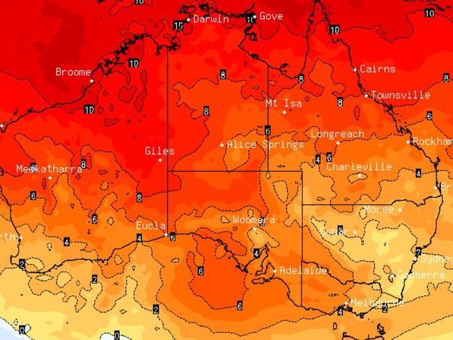 The south-eastern parts of Australia are ready to be smashed by an intense heatwave, which is set to continue through to the end of the week and into the weekend.