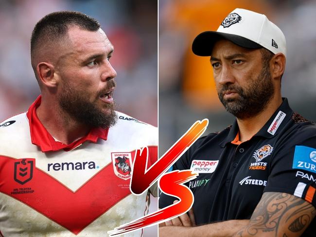 Awkward Magic Round reunions – David Klemmer and Benji Marshall