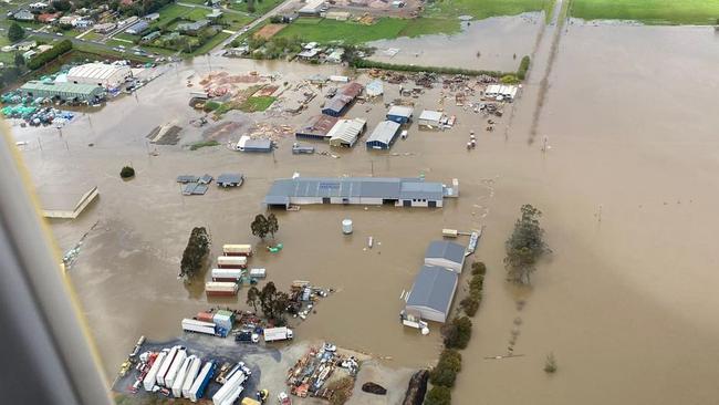 Aerial Footage of Deloraine and Mersey River. October 14. Picture: Tasmania Police