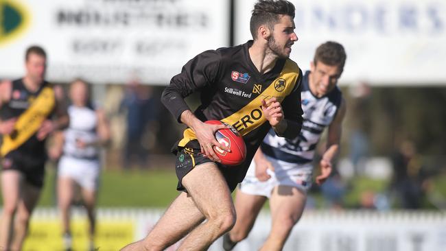 Callum Park has impressed for Glenelg in the SANFL in 2020. Picture: Dean Martin