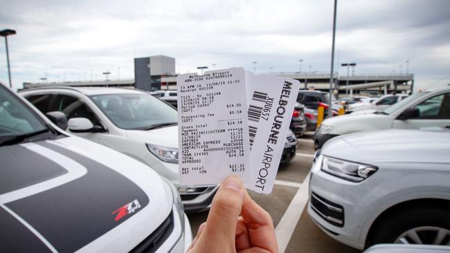 Melbourne Airport says it will freeze fees at all other carparks in 2020. Picture: Mark Stewart