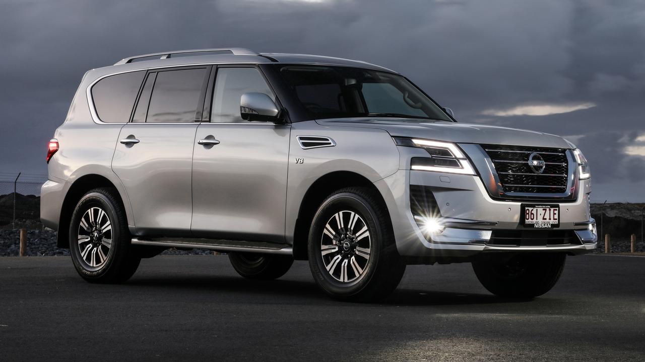 The Nissan patrol is petrol-only.