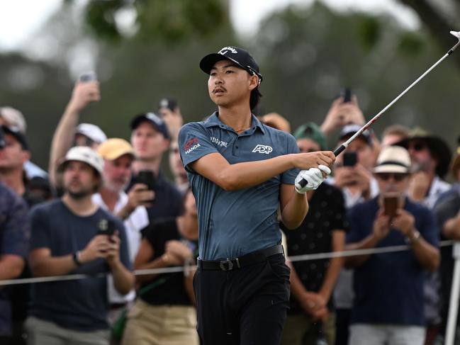 Lee is one half of Aussie golf’s super siblings. Picture: Bradley Kanaris/Getty Images