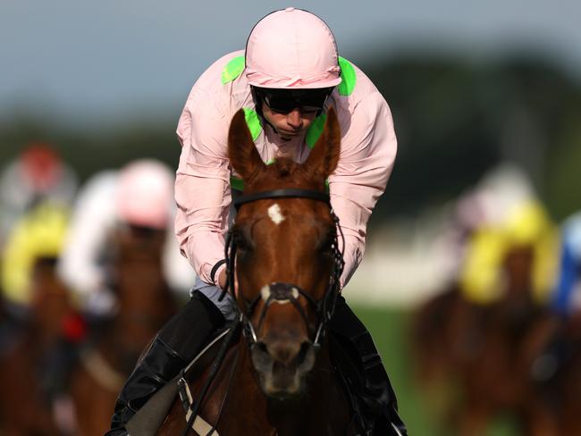 ASCOT, ENGLAND - JUNE 20: Ryan Moore riding Vauban wins The Copper Horse Handicap  during day one of Royal Ascot 2023 at Ascot Racecourse on June 20, 2023 in Ascot, England. (Photo by Alex Pantling/Getty Images)