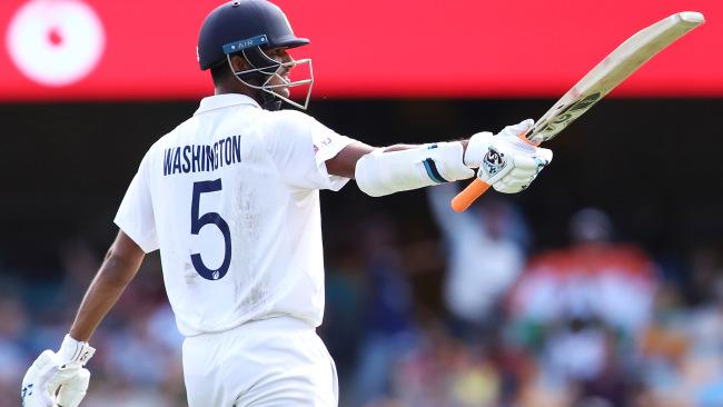 Washington Sundar put in an incredible performance with the bat. Picture: Getty Images