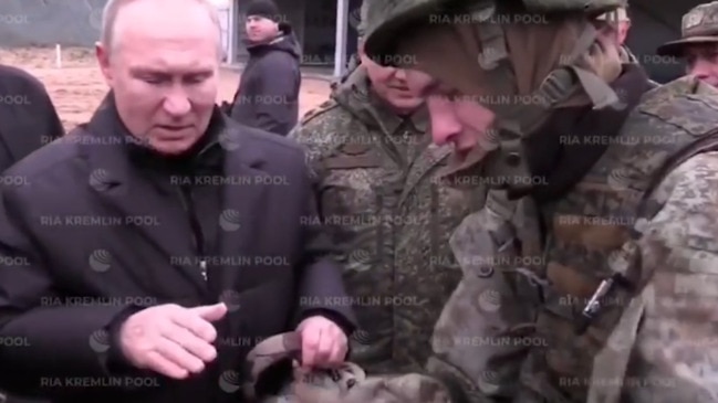 Putin's hand seen shaking in fresh footage