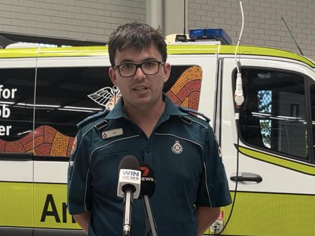 Queensland Ambulance Service Rockhampton acting operations supervisor Joseph O’Donnell.