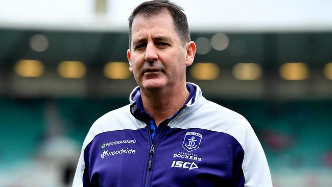 Fremantle coach Ross Lyon.