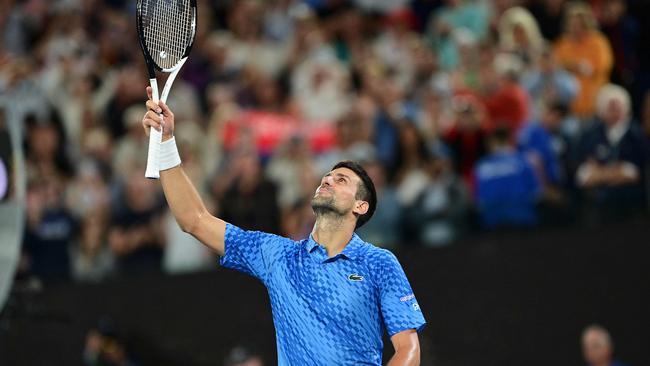 That winning moment! Picture: AFP Images