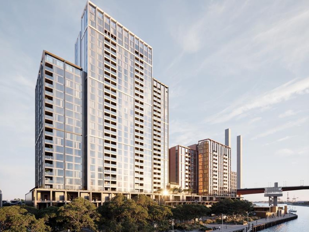 Once the towers are complete, Collins Wharf will have six buildings with nearly 2,000 homes.