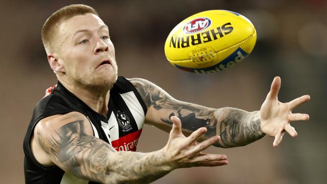 Jordan De Goey is hoping to sign a big contract at the end of the season. Picture: Getty Images