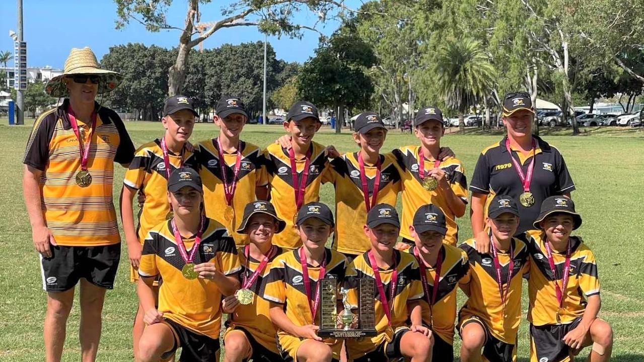 The Capricornia 10 to 12 years boys team won the Queensland Primary Schools Touch title in Townsville.