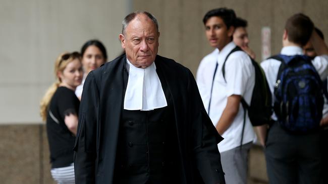 ICAC’s current inspector Bruce McClintock SC arriving at court. Picture: Toby Zerna