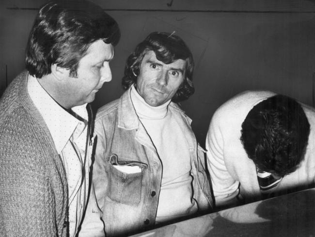 1977: Convicted bank robber Carl Synnerdahl, who faked blindness and fooled the authorities for two years, is recaptured after his escape from Cessnock jail in New South Wales. File picture