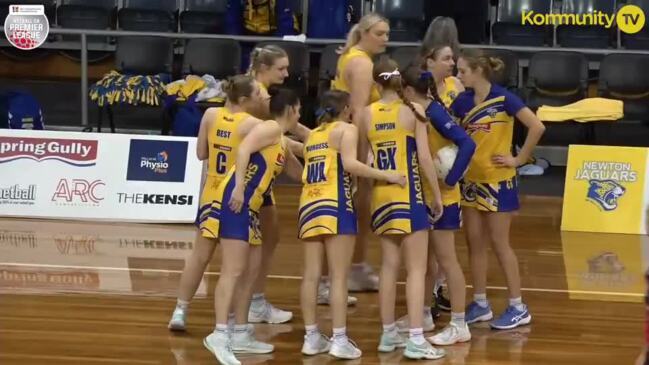 Replay: Watch Live: Newton Jaguars v Tango – Netball SA Premier League Round 11 – Reserves