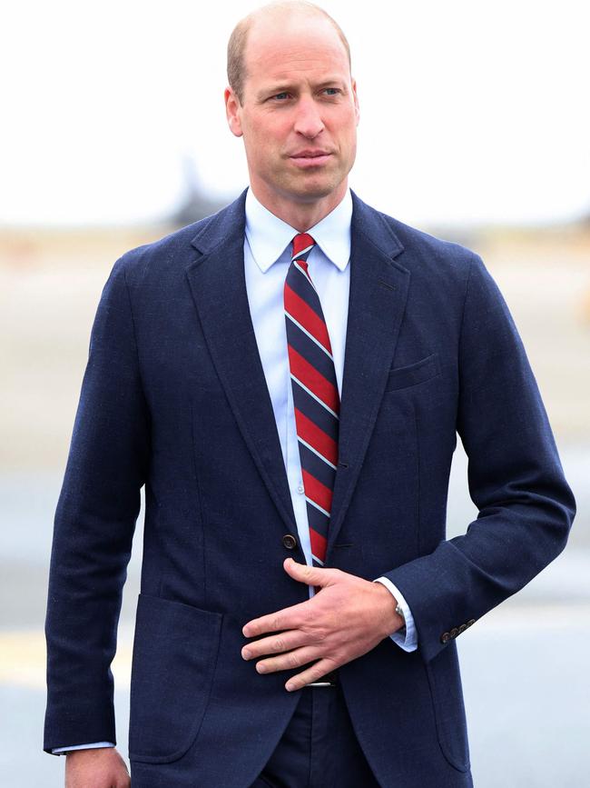 William has barely spoken a word to his brother in years. Picture: Chris Jackson/Pool/AFP