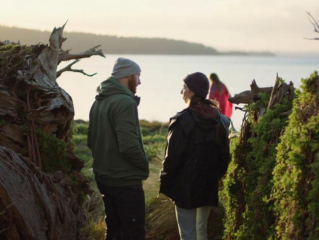Flickerfest film Ghost Gear will screen at Flickerfest in Tasmania this week as part of its national tour. Ghost Gear is directed by Danielle Baynes, who shot the short film on Bruny Island, using local cast, crew and the stunning landscape. Picture: Flickerfest