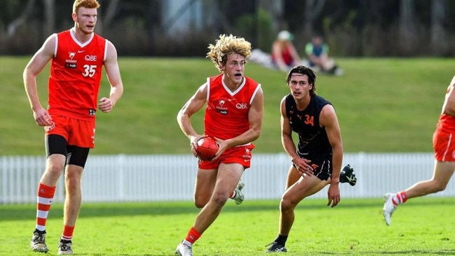 18-year-old Angus Anderson has been selected to play with the Sydney Swans vs GWS Giants pre-season match in Albury tonight.