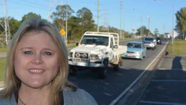 LNP candidate for Macalister Judi van Manen says she would axe the Coomera Connector northern section through Eagleby if elected.