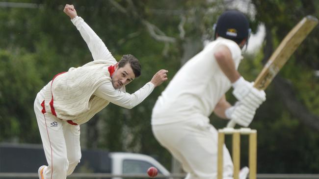 Preston bowler Kyle Walsh. Picture: Valeriu Campan