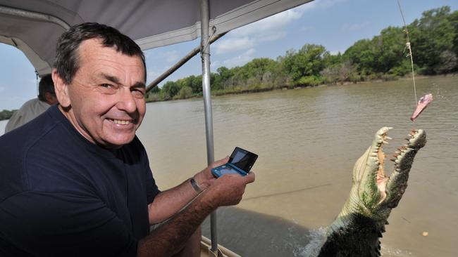 Jumping Crocodile Cruises and Adelaide River Queen Cruises owner and operator Tony Blums.