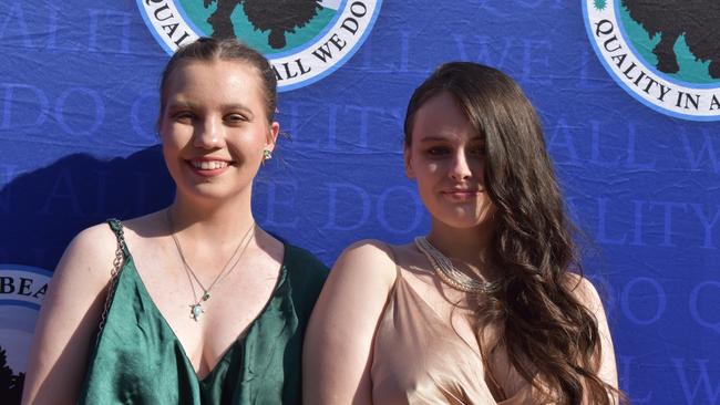 Students at the Sunshine Beach State High School formal 2024.