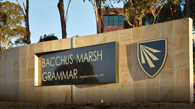 A teacher at Bacchus Marsh Grammar has tested positive to Covid-19.