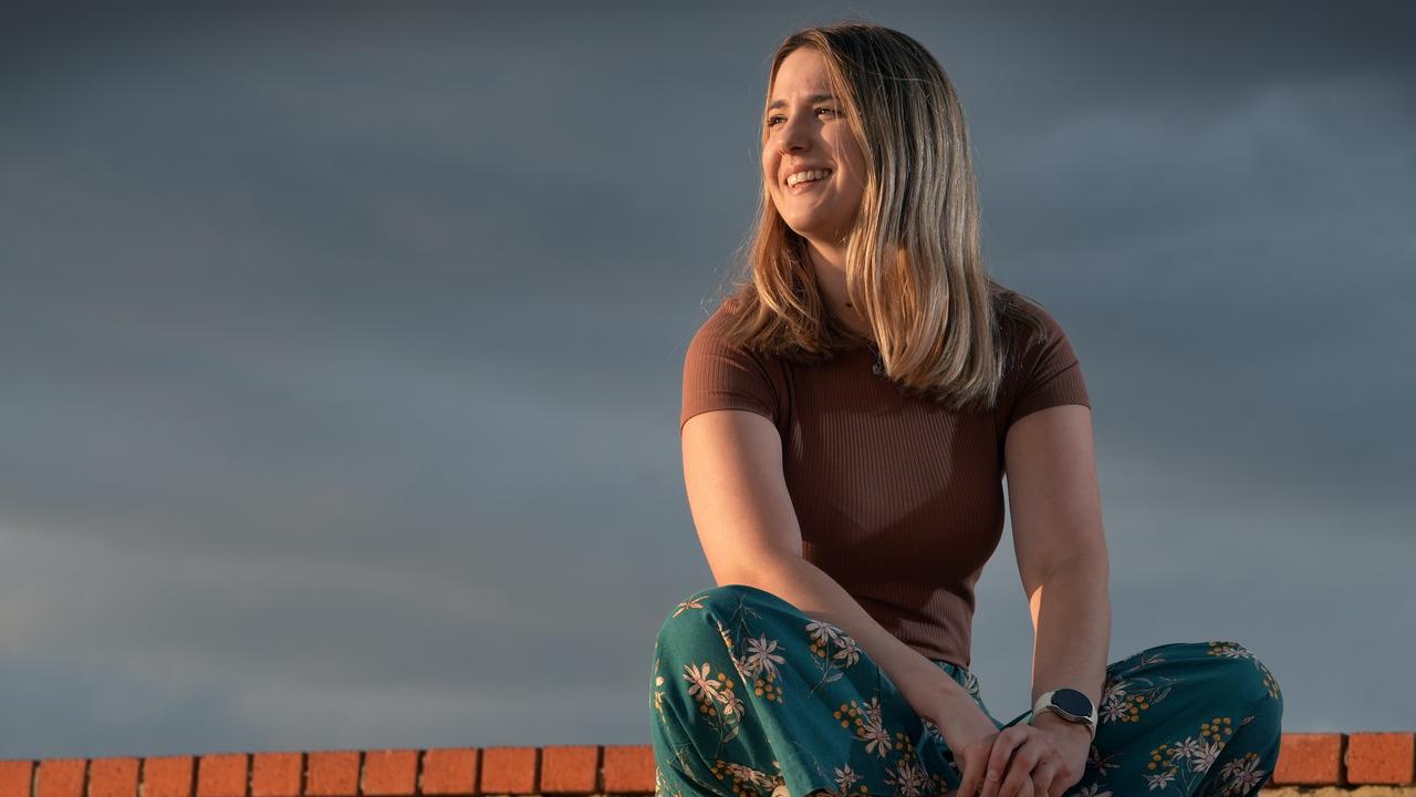 Alannah Bercys first experienced PMDD symptoms around age 17. Picture: Dean Martin
