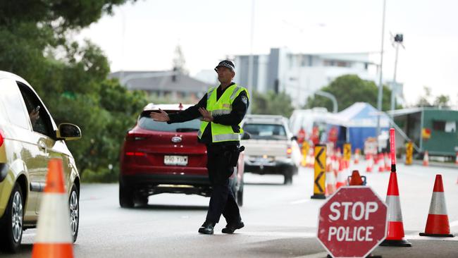 Almost 85 per cent of Courier Mail readers want the Queensland border to be reopened. Picture: NIGEL HALLETT