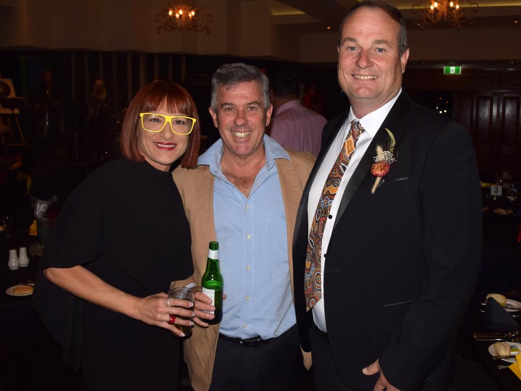 Rockhampton NAIDOC Ball 2021: Bronwyn Fenech, Andrew Brown and Shane Latcham