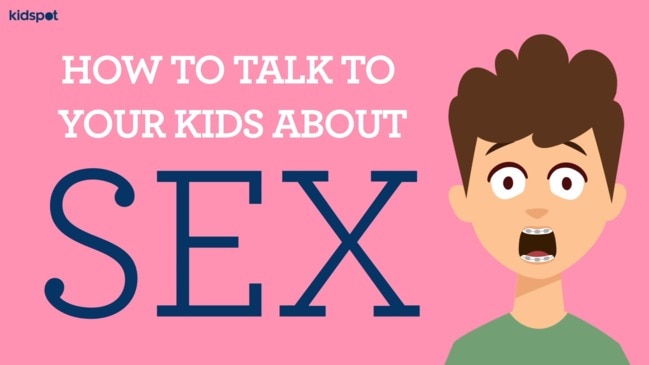 How to talk to your kids about sex