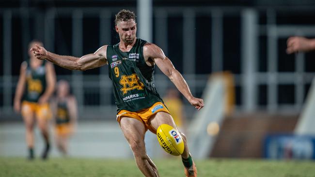 Dylan Landt in the Nightcliff vs St Mary’s 2023-24 NTFL major semi final. Picture: Pema Tamang Pakhrin