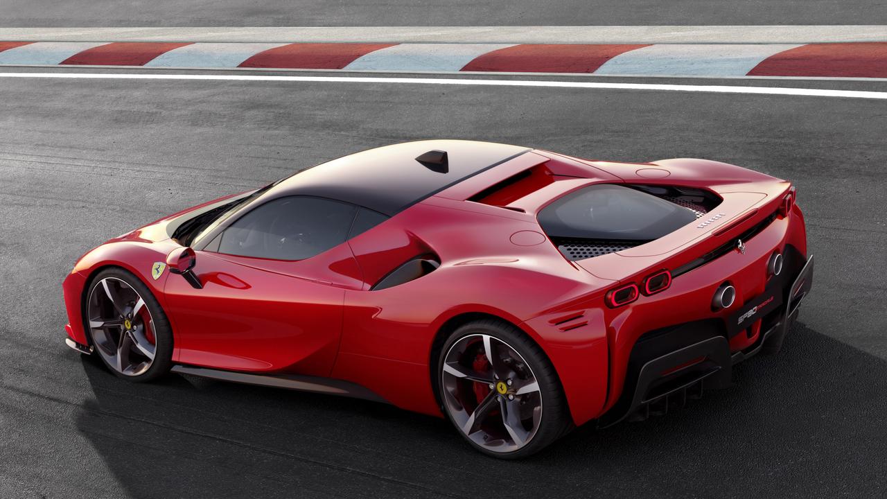 Ferrari’s SF90 Stradale will sit at the top of the range in Australia.