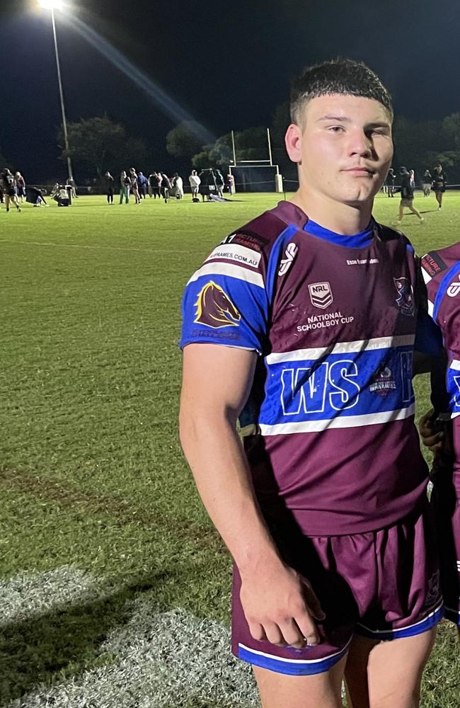 Wavell high player Charlie Dickson.. Picture: Andrew Dawson