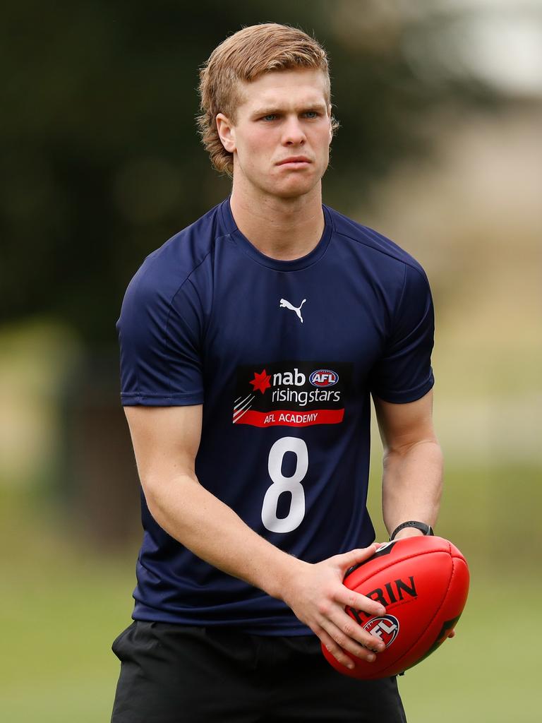 Ben Hobbs is an inside midfielder. Picture: Michael Willson/AFL Photos via Getty Images