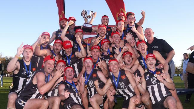 Darley will play two pre-season matches before defending its Ballarat premiership. Picture: Hamish Blair