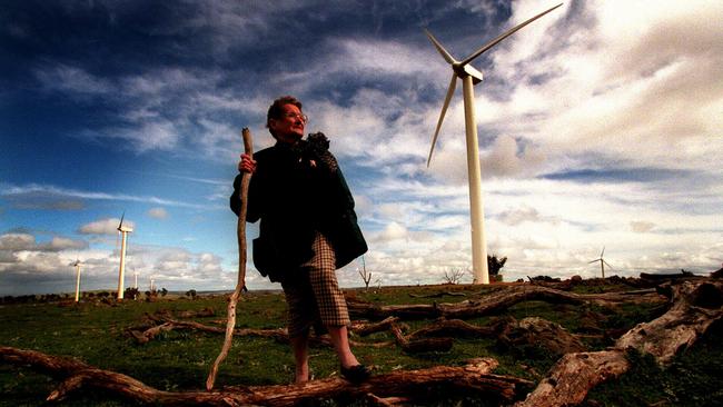 The previously pristine landscape of places like Crookwell, NSW, have been blighted by wind turbines in the quest for net zero.