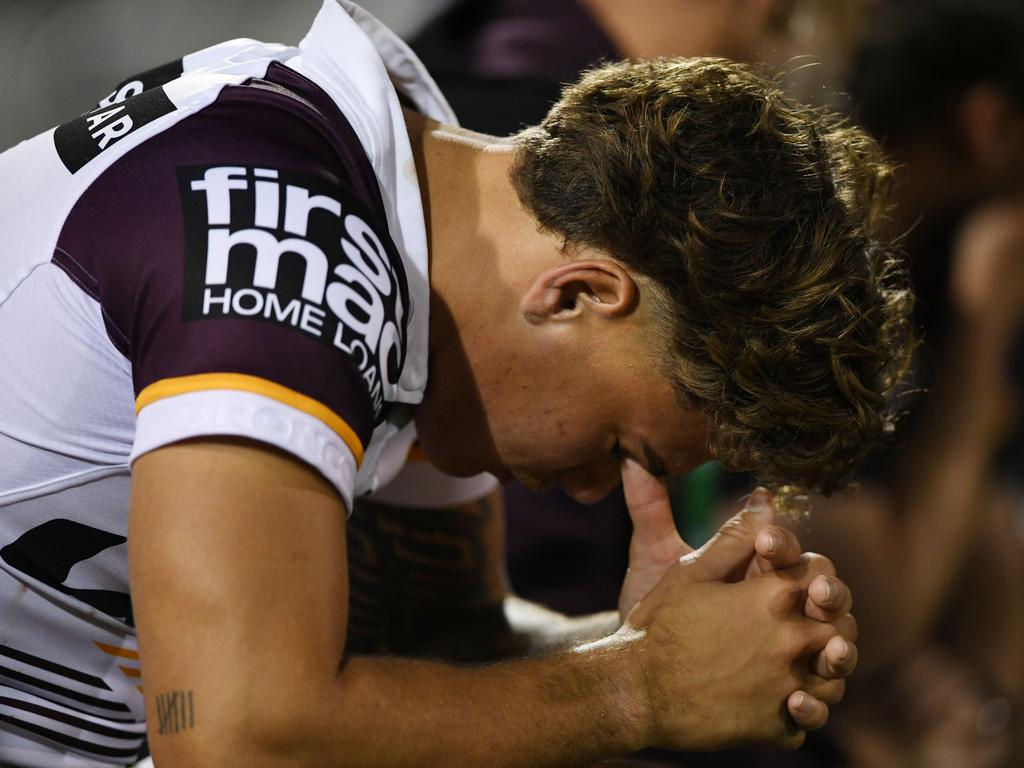 Broncos can’t recover from loss of Reece Walsh as Panthers run riot in