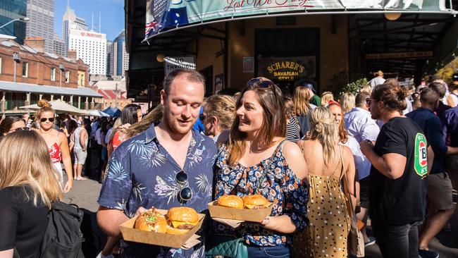 The Australian Heritage Hotel is always popular on Anzac Day. Picture: Anna Kucera