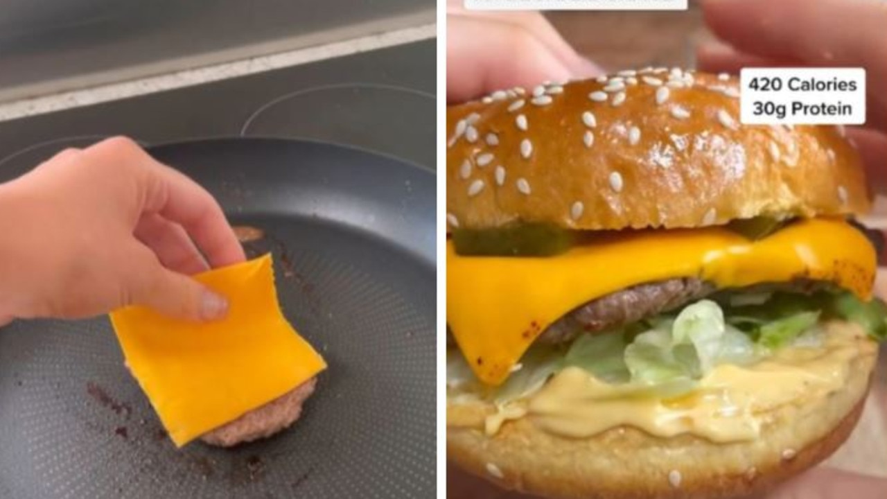 She’s previously created a high protein, low calorie Big Mac alternative. Picture: TikTok/BecHardgrave