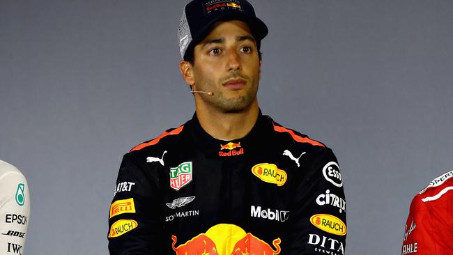Daniel Ricciardo doesn’t have all day.