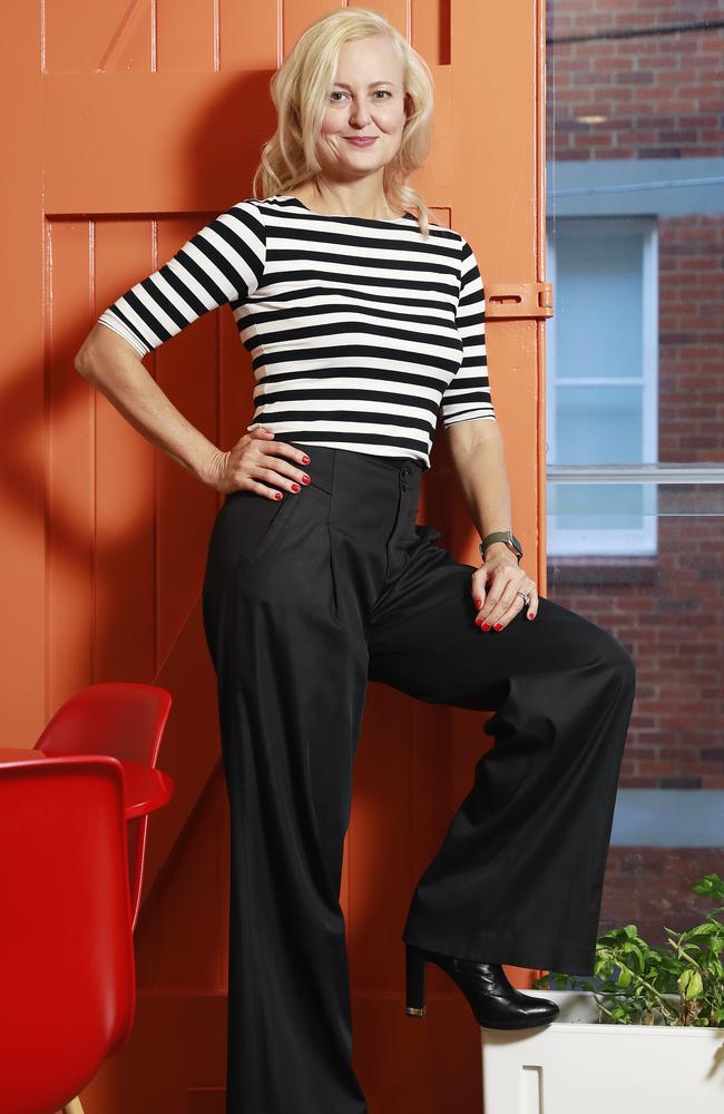 Tracey Vieira finished her post as chief executive of Screen Queensland on August 23, after more than five years. Picture: AAP/Claudia Baxter