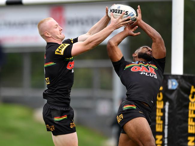 NSWC 2022 RD04 Penrith Panthers NSW Cup v South Sydney Rabbitohs NSW Cup - Thomas Jenkins Sunia Turuva. Picture: NRL Imagery