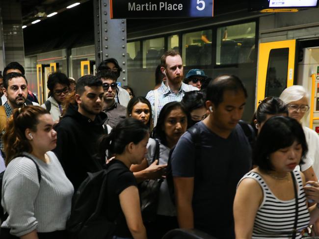 SYDNEY, AUSTRALIA : Newswire Photos - JANUARY 15 2025; A general view of Central Station as Industrial action resumes on Sydney's train network today. Trains are only slowing down out past Parramatta in the west and Glenfield in the southwest, and on intercity connections, but some people coming into Central will have been affected. Picture: Newswire/ Gaye Gerard