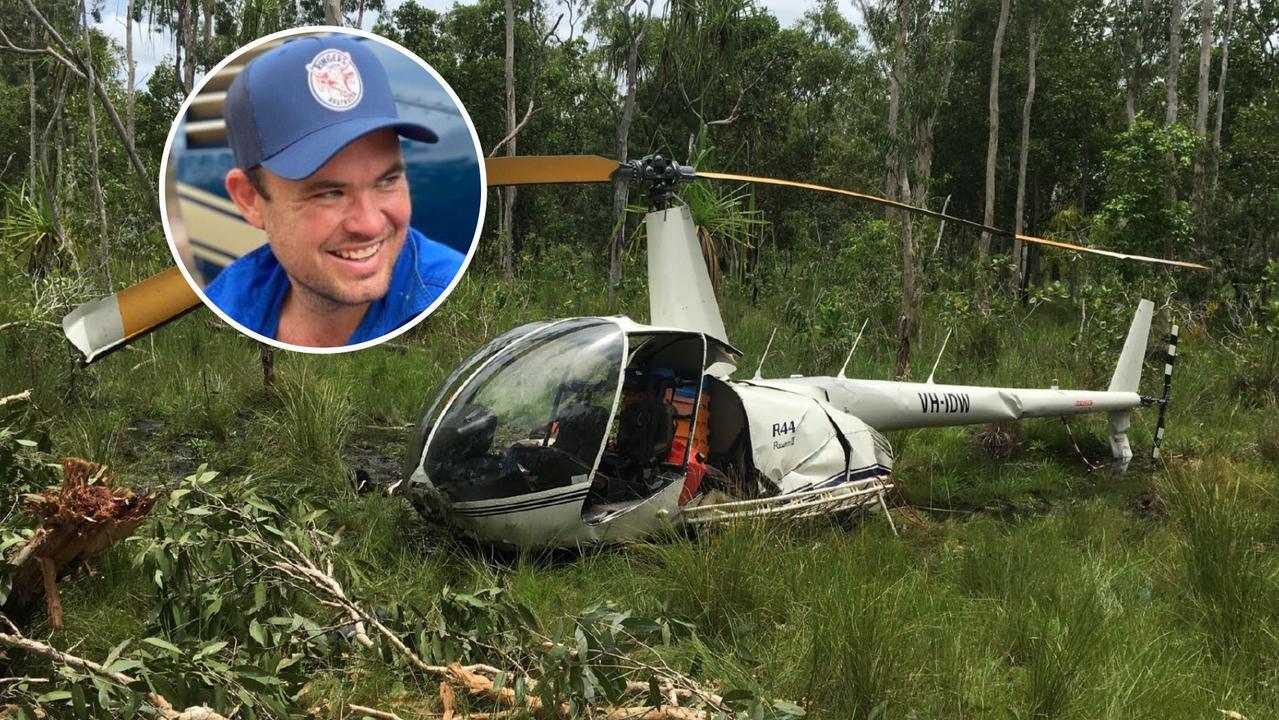 Chris 'Willow' Wilson died after a helicopter operated by Matt Wright’s company Helibrook crashed during a croc-egg collecting mission.