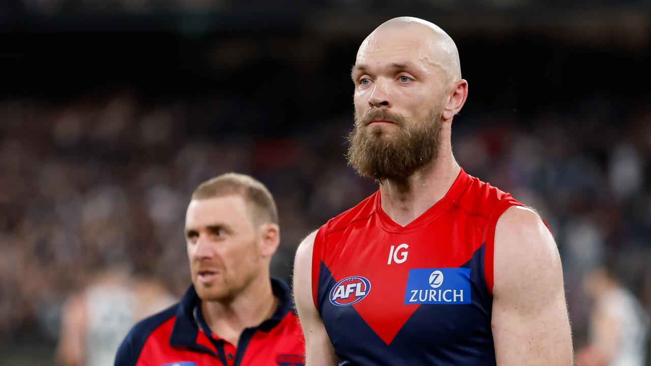 Max Gawn of the Demons. Picture: Dylan Burns/AFL Photos via Getty Images