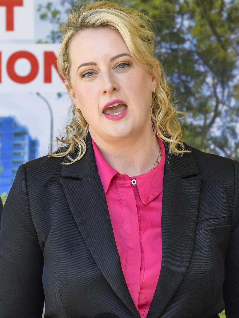 Adelaide MP Lucy Hood. Picture: Roy VanDerVegt