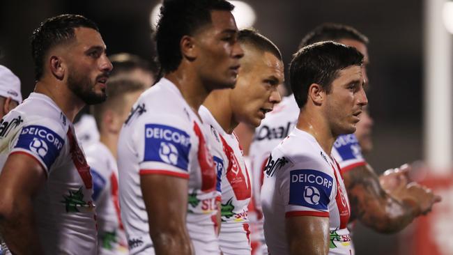 The Dragons faded after a promising start to finish a disappointing 11th in 2021. Picture: Matt King/Getty Images