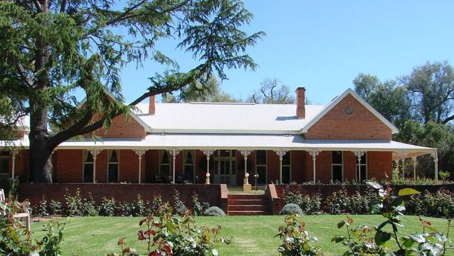 The Boonoke Station homestead.