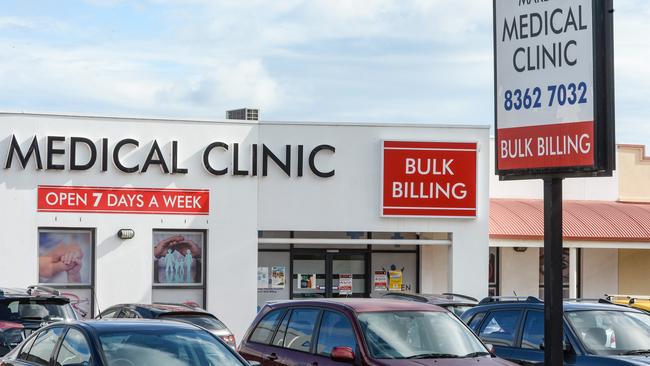 Marden Medical Clinic in South Australia where they bulk bill patients. Picture: NCA NewsWire / Brenton Edwards